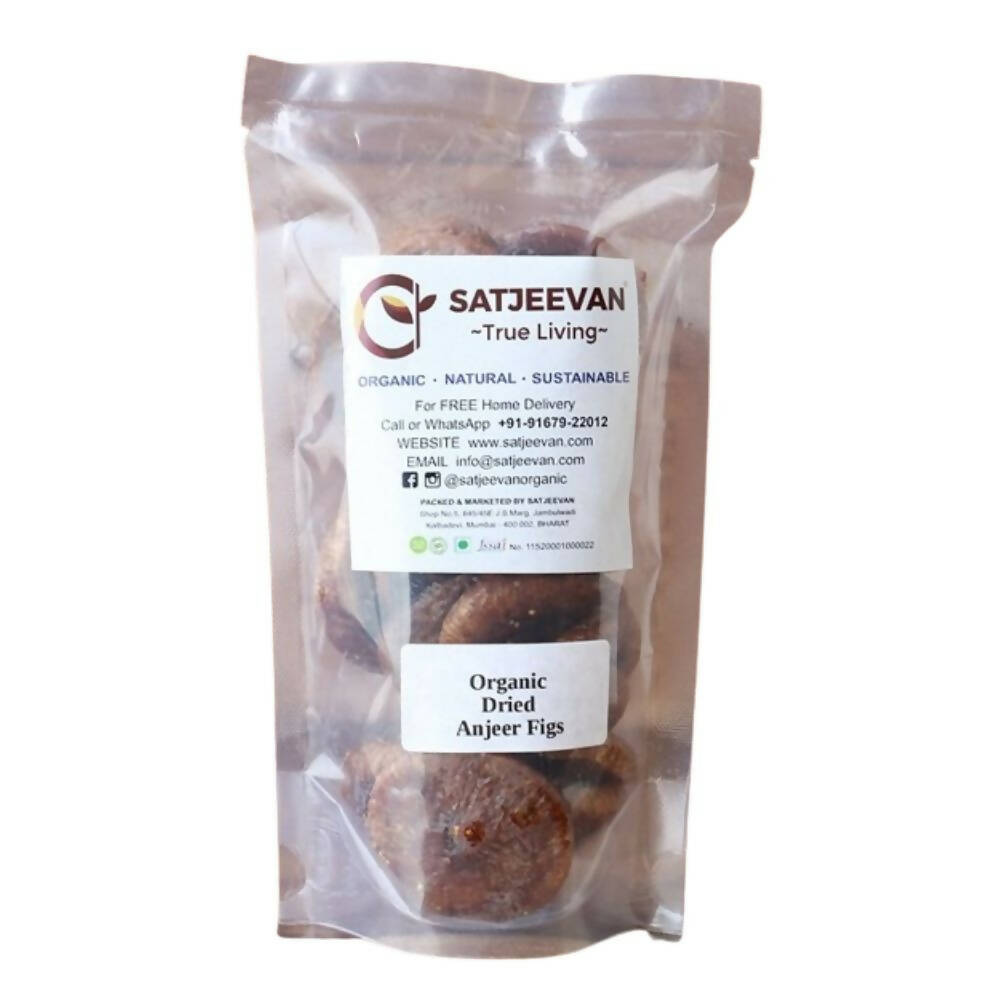 Satjeevan Organic Dried Anjeer Figs Satjeevan