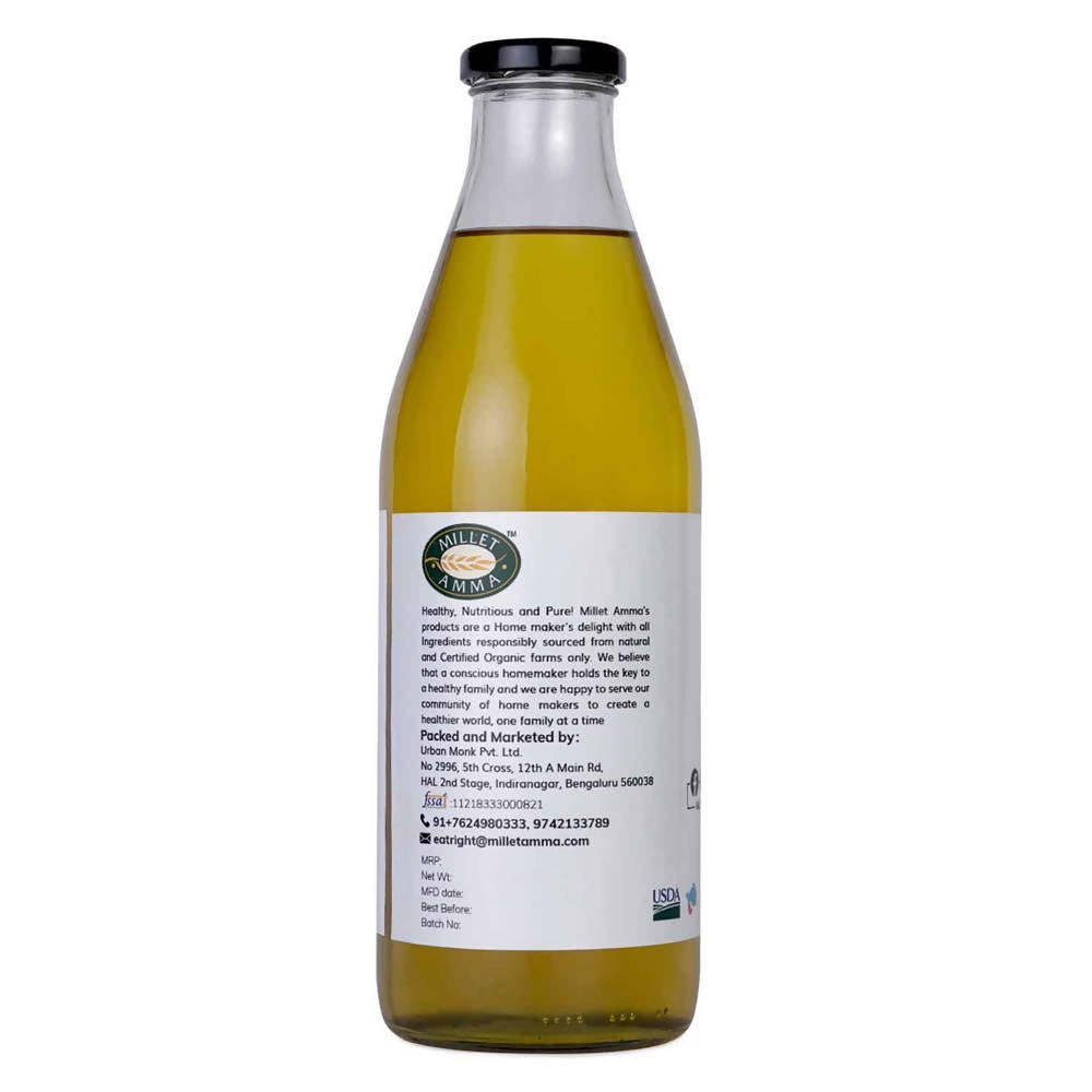 Millet Amma Organic Cold Pressed Safflower Oil Millet Amma