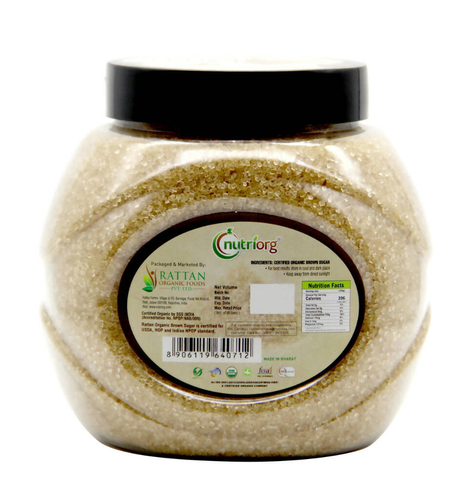 Nutriorg Organic Brown Sugar Nutriorg