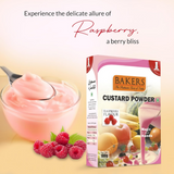 BAKERS Raspberry Flavored Custard Powder BAKERS
