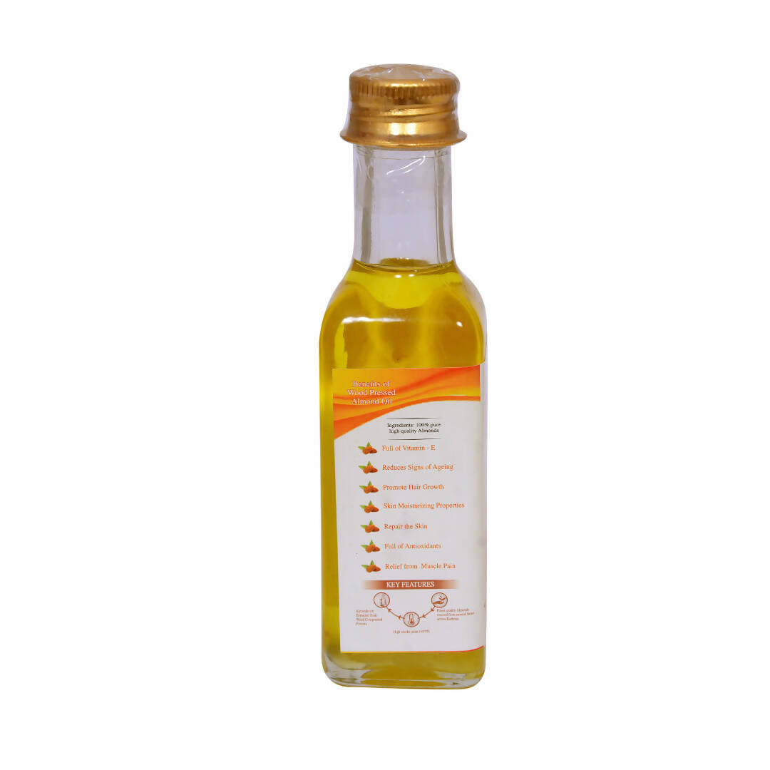 Dorjee Wellness Wood Pressed Almond Oil Dorjee Wellness