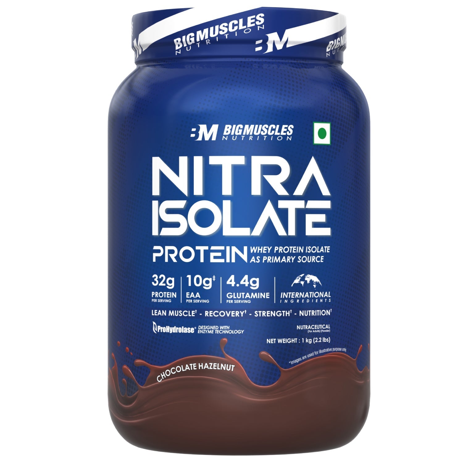 Big Muscles Nutrition Nitra Isolate Whey Protein - Dista
