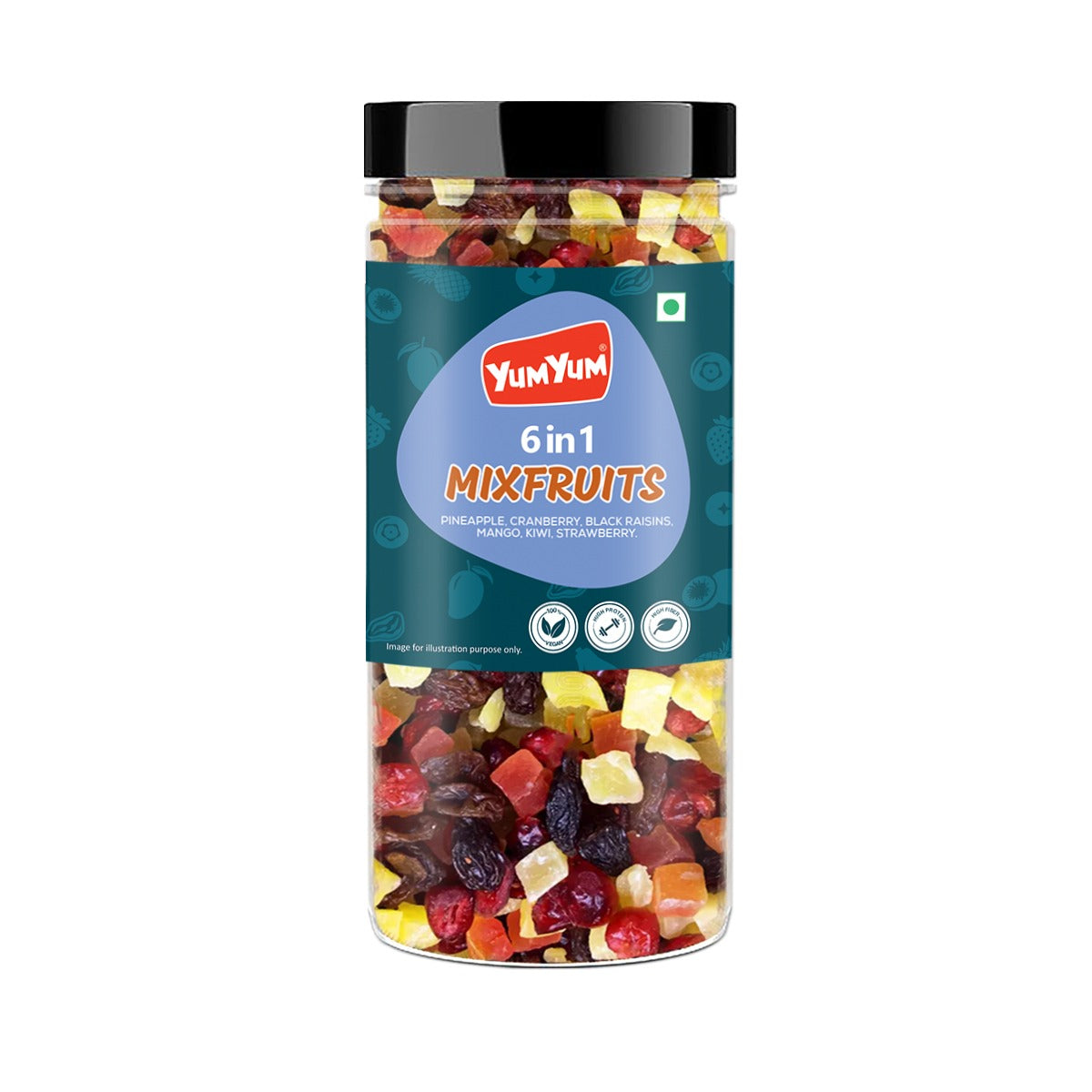 Yum Yum 6 In 1 Mix Fruit Jar - Dista