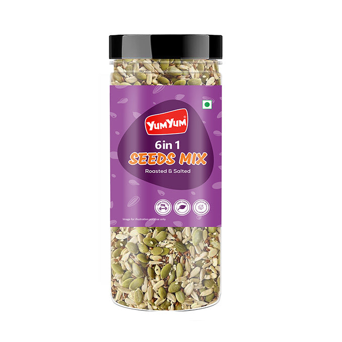 Yum Yum 6 In 1 Seeds Mix Jar - Dista
