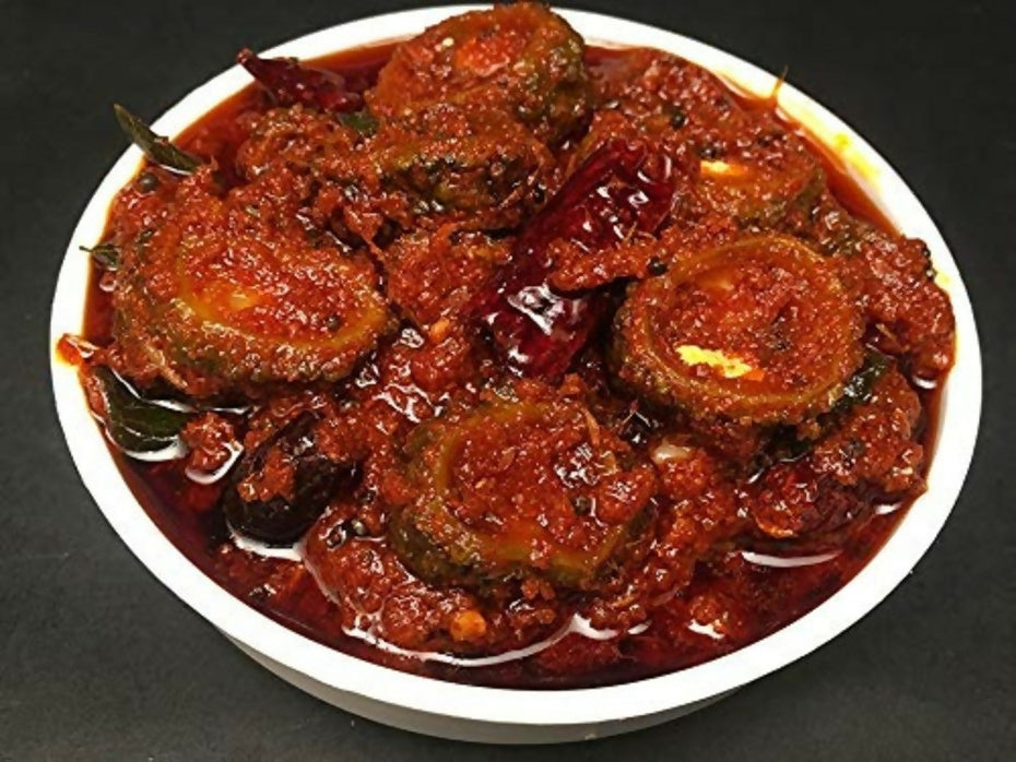 konaseema Kakarakaya (Bitter Gourd) Pickle konaseema special foods