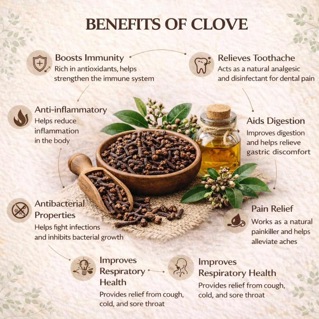 Village-Organica Clove (Laung) Whole – Handpicked Village-Organica