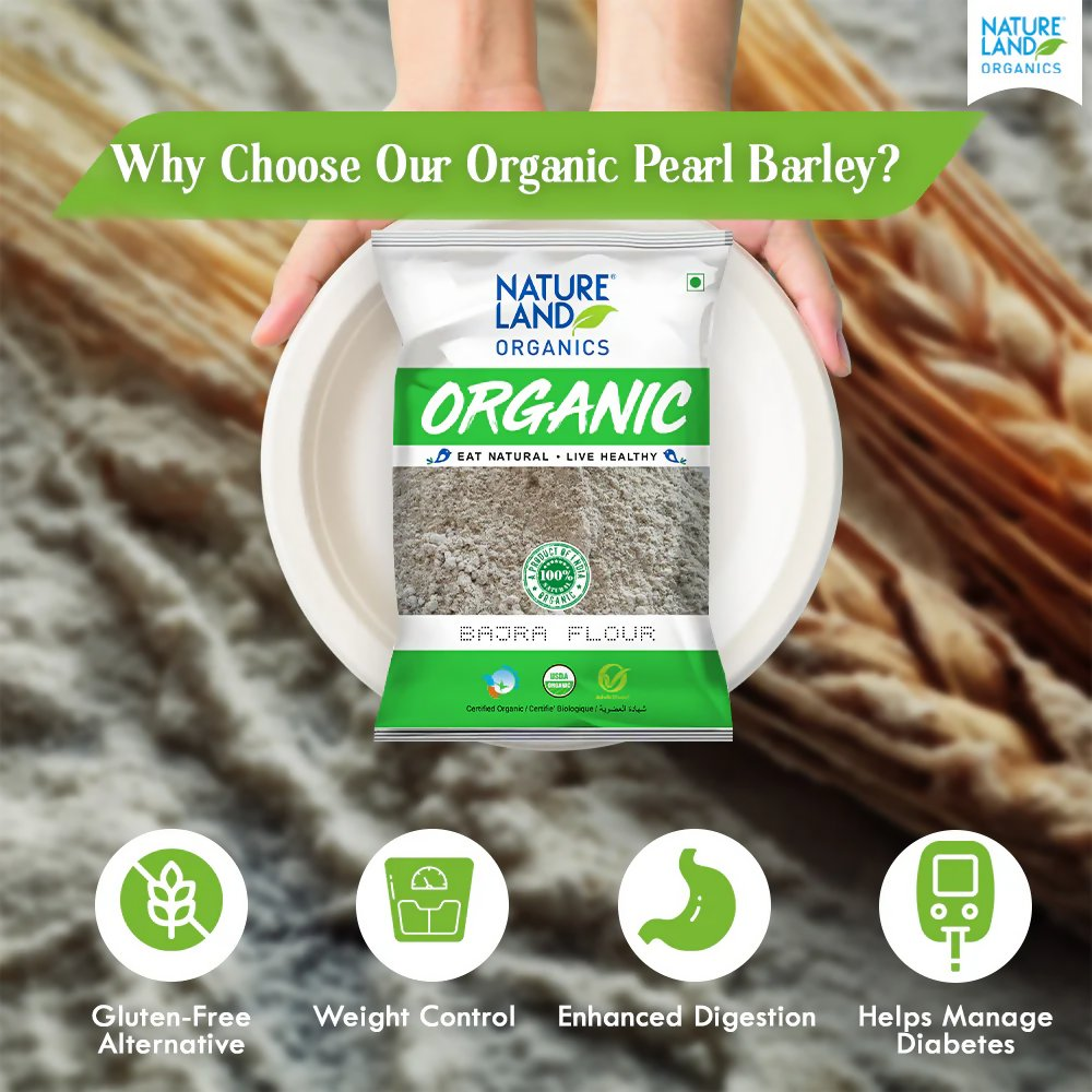 Nature Land Organics Bajra Whole Nature Land Organics