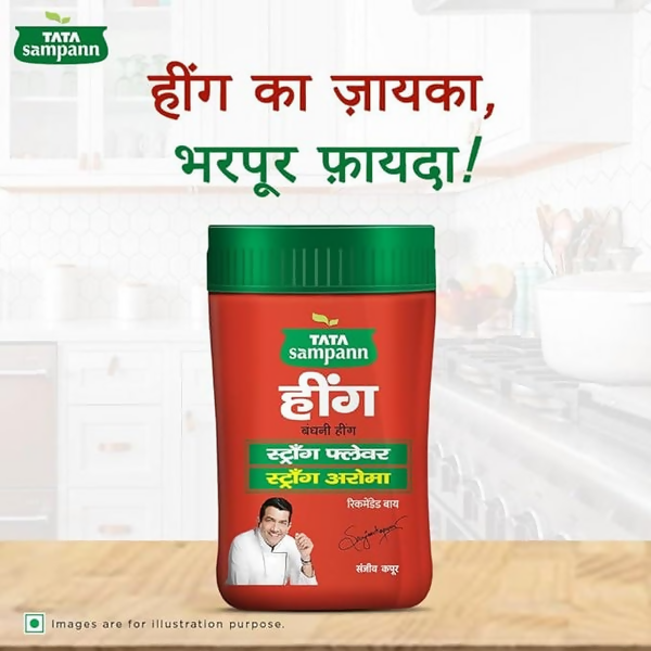 Tata Sampann Hing Chef Recommended Strong Flavour and Aroma Tata
