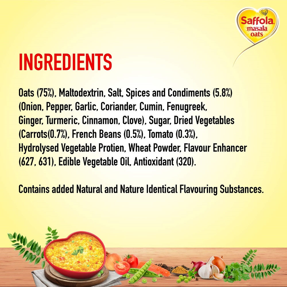 Saffola Masala Oats (Peppy Tomato) Saffola