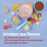 Slurrp Farm Multigrain Millets with Mixed Fruits Cereal For Kids Slurrp Farm