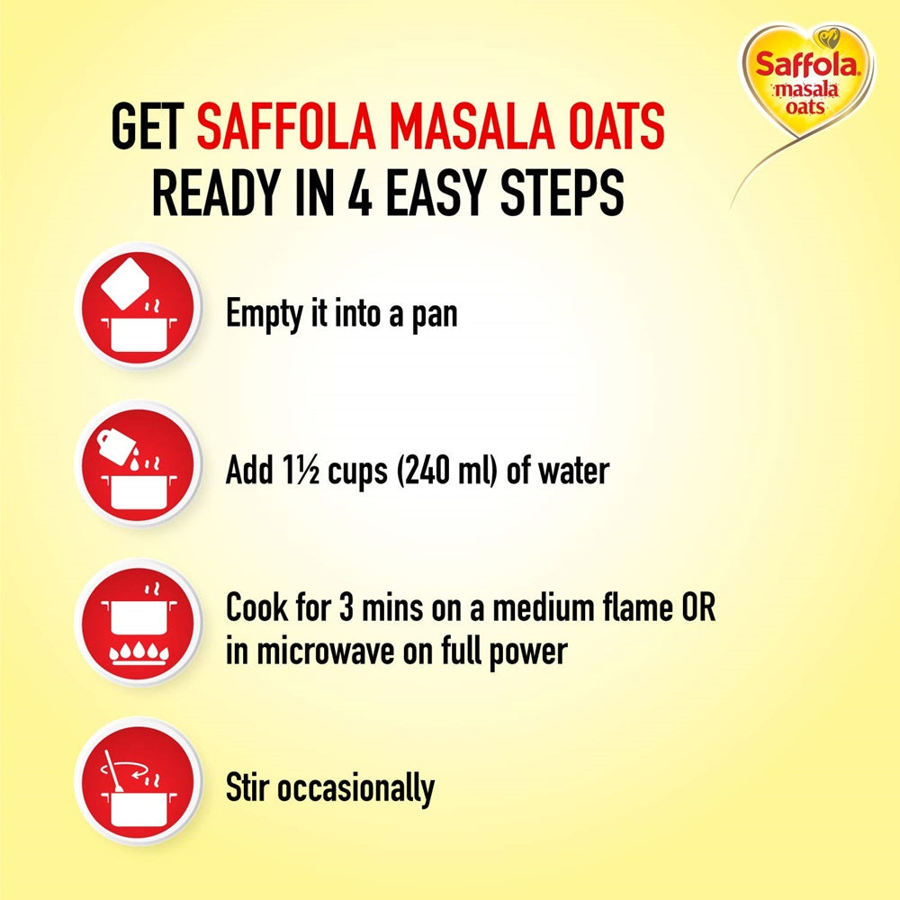 Saffola Masala Oats (Peppy Tomato) Saffola