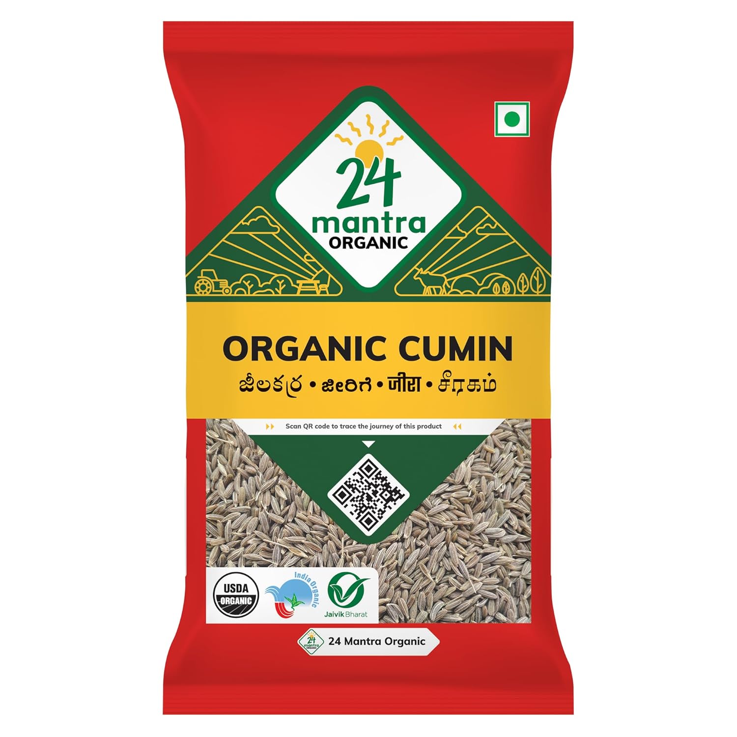 24 Mantra Organic Cumin Seed - Safuron