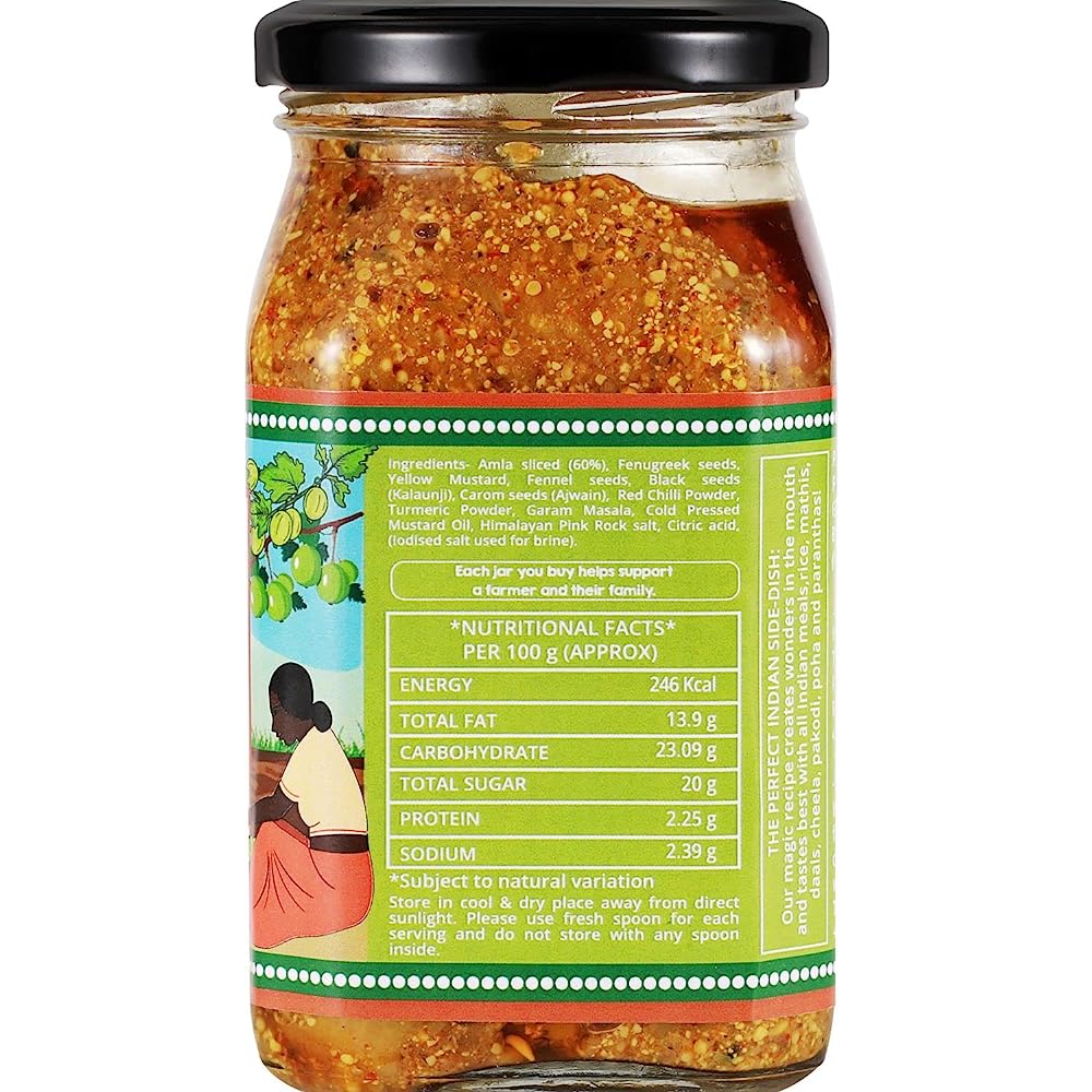 The Little Farm Co Amla Pickle The Little Farm Co