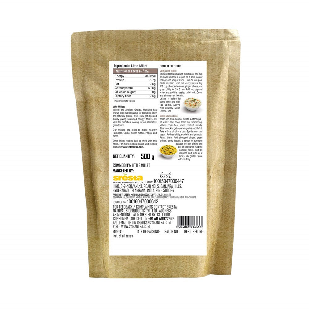 24 Mantra Organic Little Millet 24 Mantra Organic