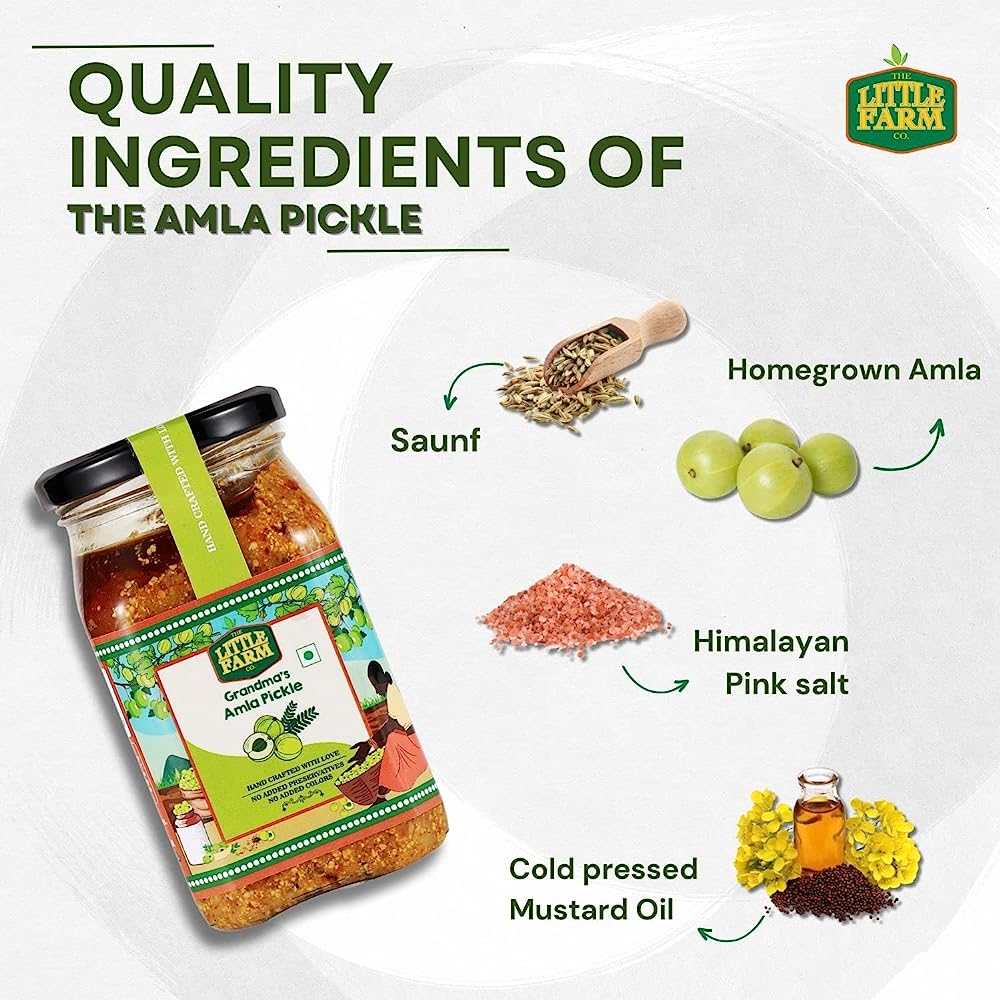 The Little Farm Co Amla Pickle The Little Farm Co