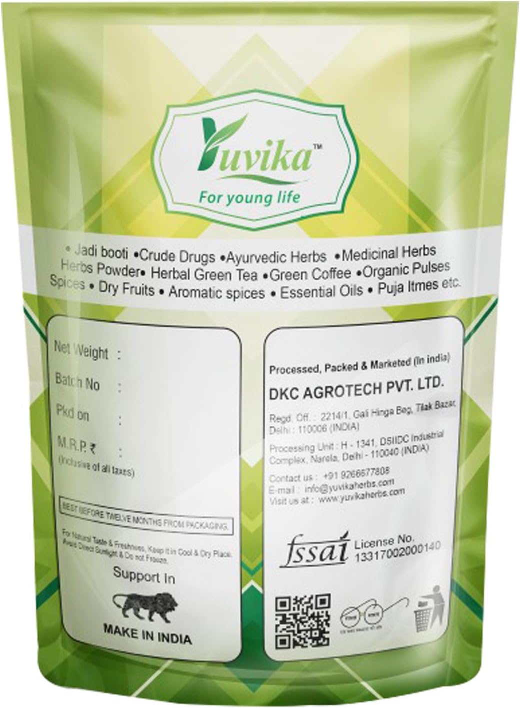 YUVIKA Kashmiri Lehsun - Snow Mountain Garlic Yuvika