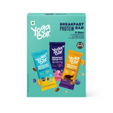 Yoga Bar Protein Variety Pack, Breakfast Protein Bars & Choco Peanut Butter Minis Yoga Bar