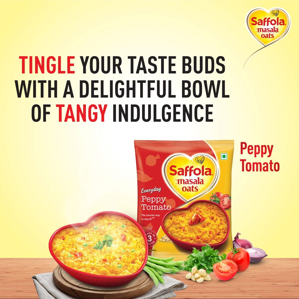 Saffola Masala Oats (Peppy Tomato) Saffola