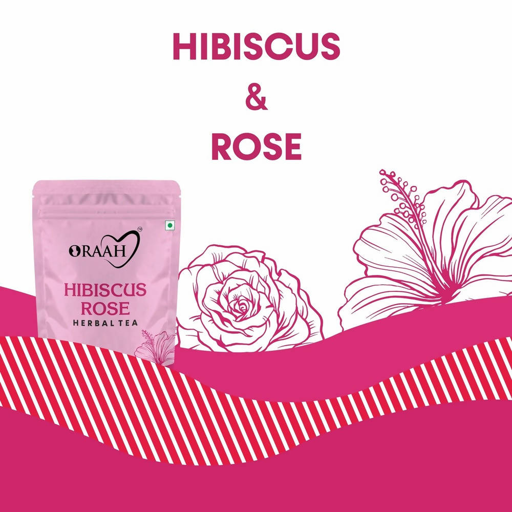 Oraah Hibiscus Rose Herbal Tea Oraah