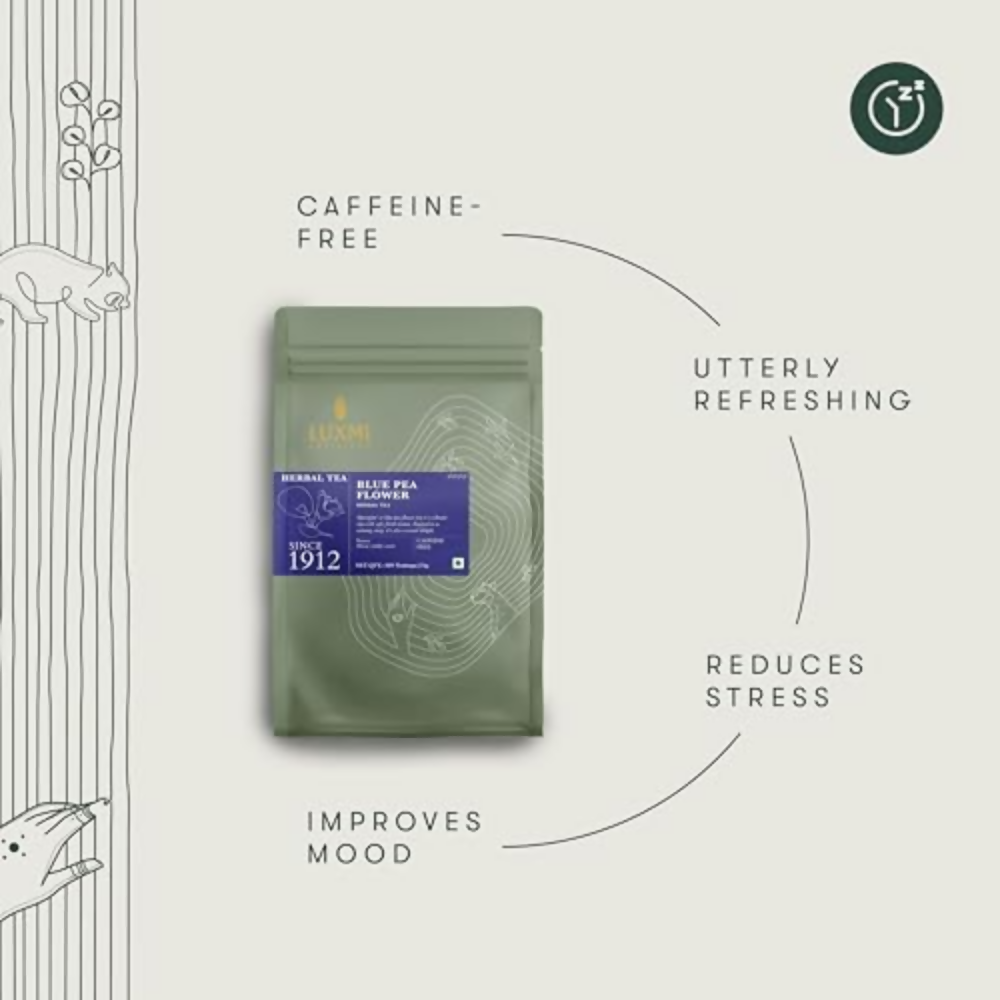 Luxmi Estates Blue Pea Flower Herbal Infusion Luxmi Estates