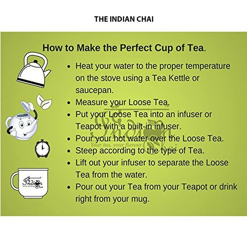 The Indian Chai - Organic Stevia Leaves Tea The Indian Chai