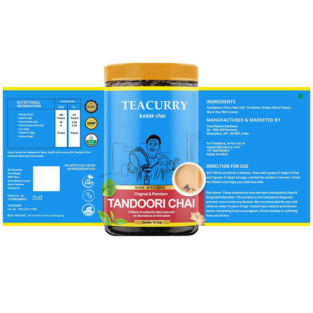 Teacurry Tandoori Chai Powder Teacurry