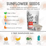 Sorich Organics Raw Flax Seeds & Sunflower Seeds Superfood Combo Sorich