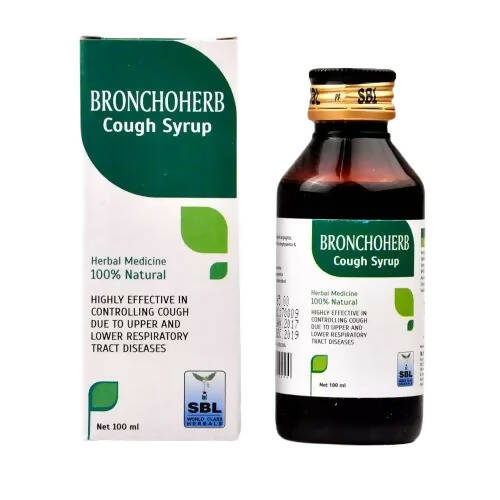 SBL Homeopathy Bronchoherb Cough Syrup SBL Pvt. Ltd.