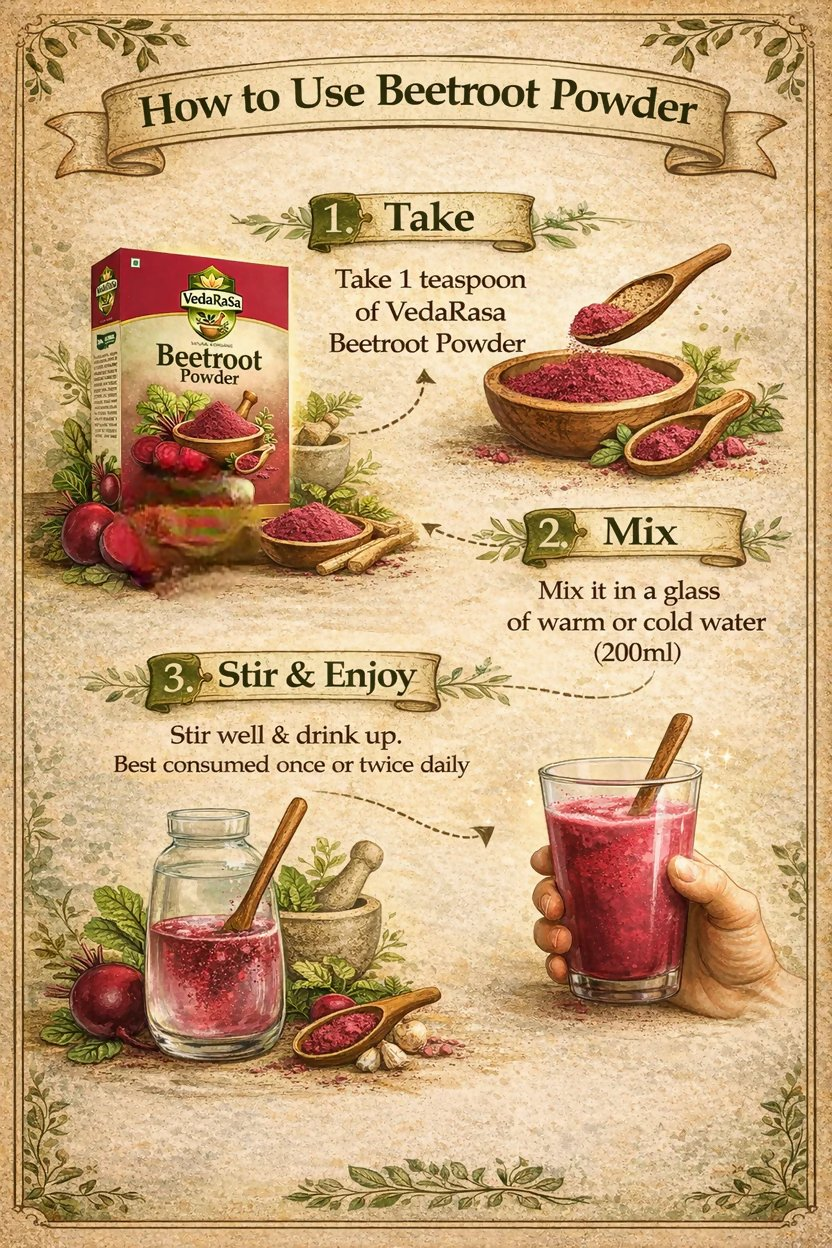 VedaRasa Beetroot Powder VedaRasa