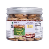 Tassyam Organics Roasted Brazil Nuts Jar - Safuron