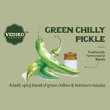 Vediko Origins Green Chilly Pickle Vediko Origins