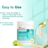 Dr. Morepan Marine Collagen Powder with Glutathione, Hyaluronic Acid, Resveratrol & Biotin Lemon Lime Flavour Dr. Morepen
