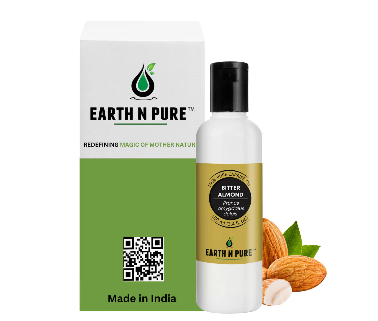 Earth N Pure Bitter Almond Oil - Safuron