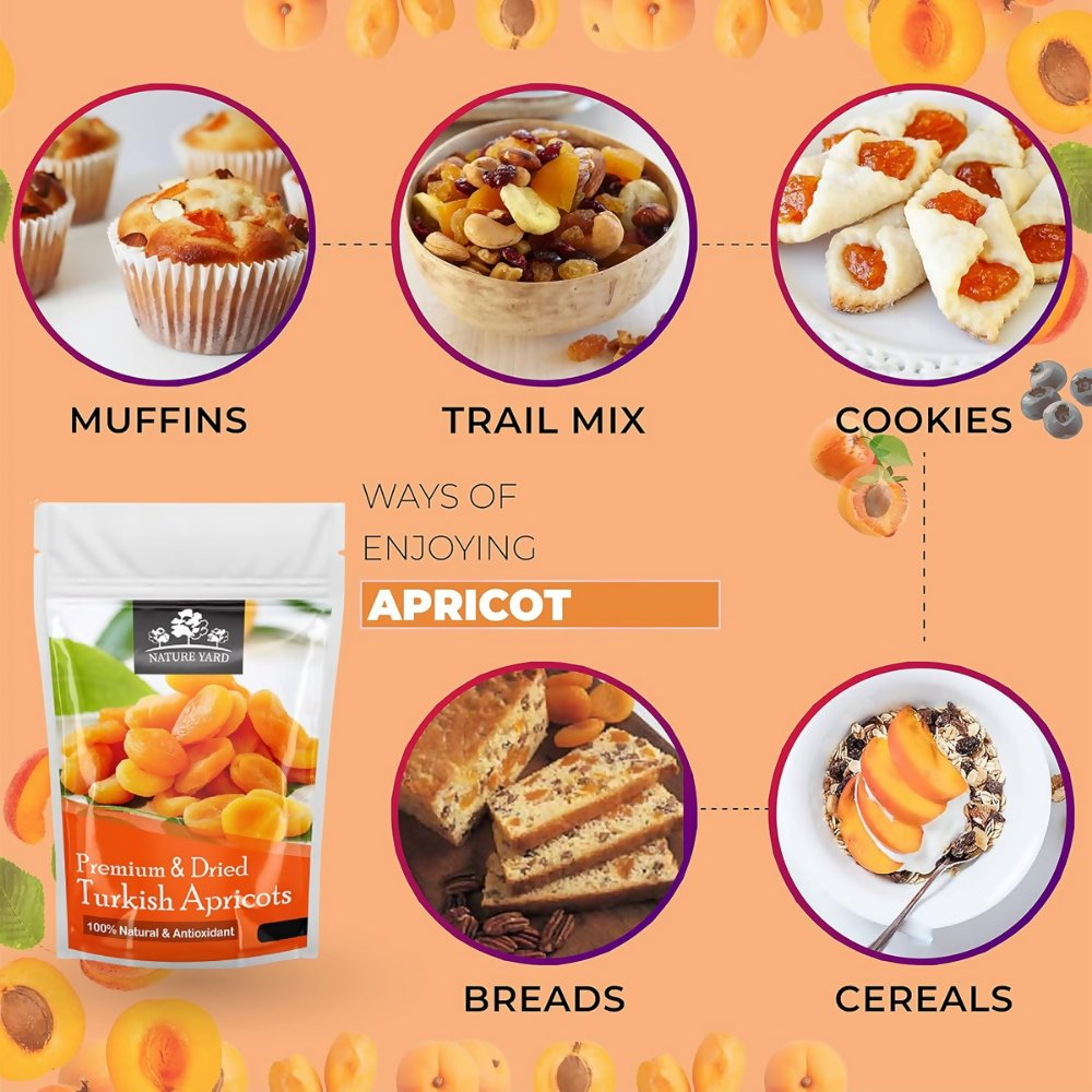 Nature Yard Premium Turkish Sun Dried Apricots Nature Yard