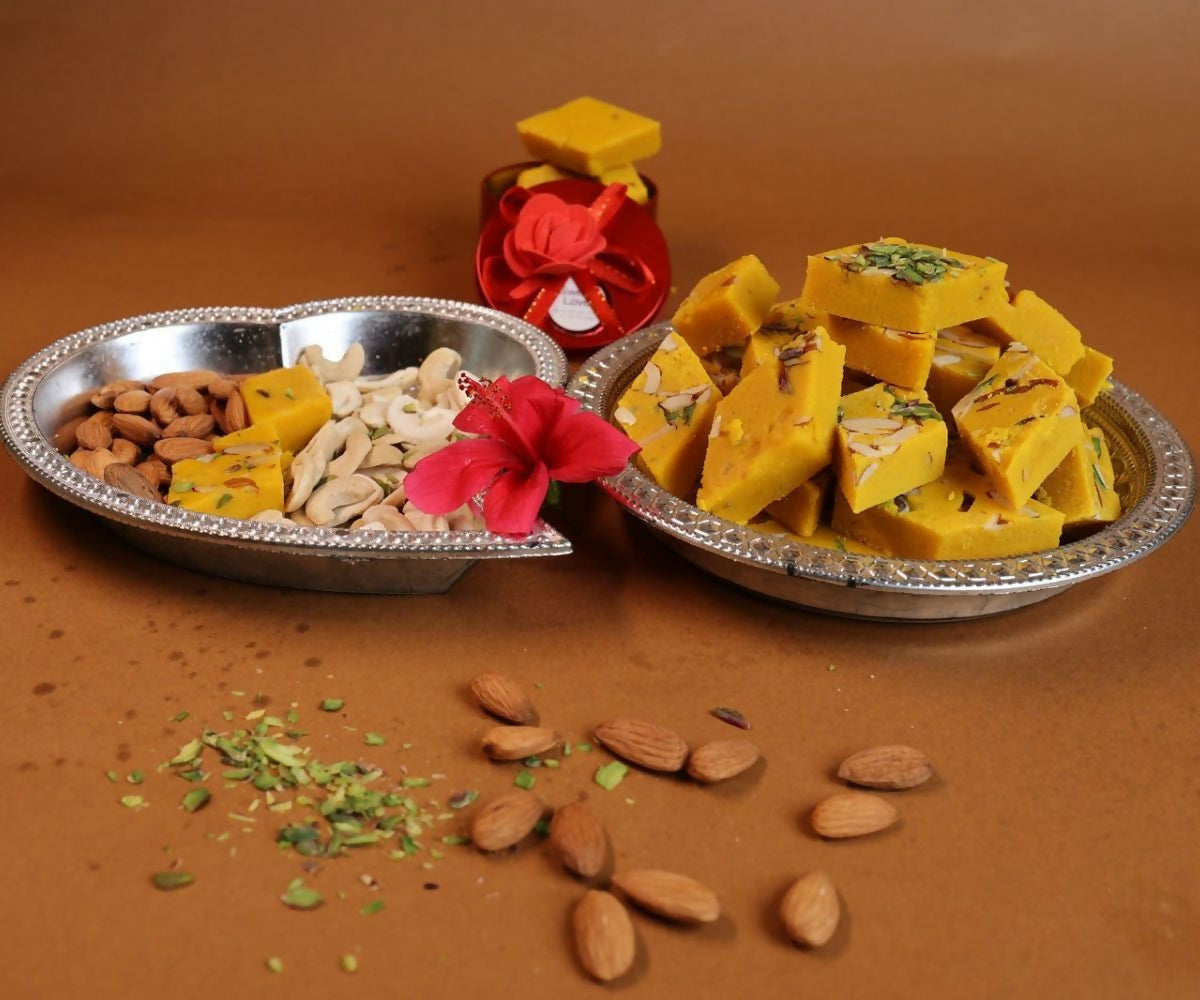 Pothgaal Sweets Kesar Burfi Pothgaal Sweets