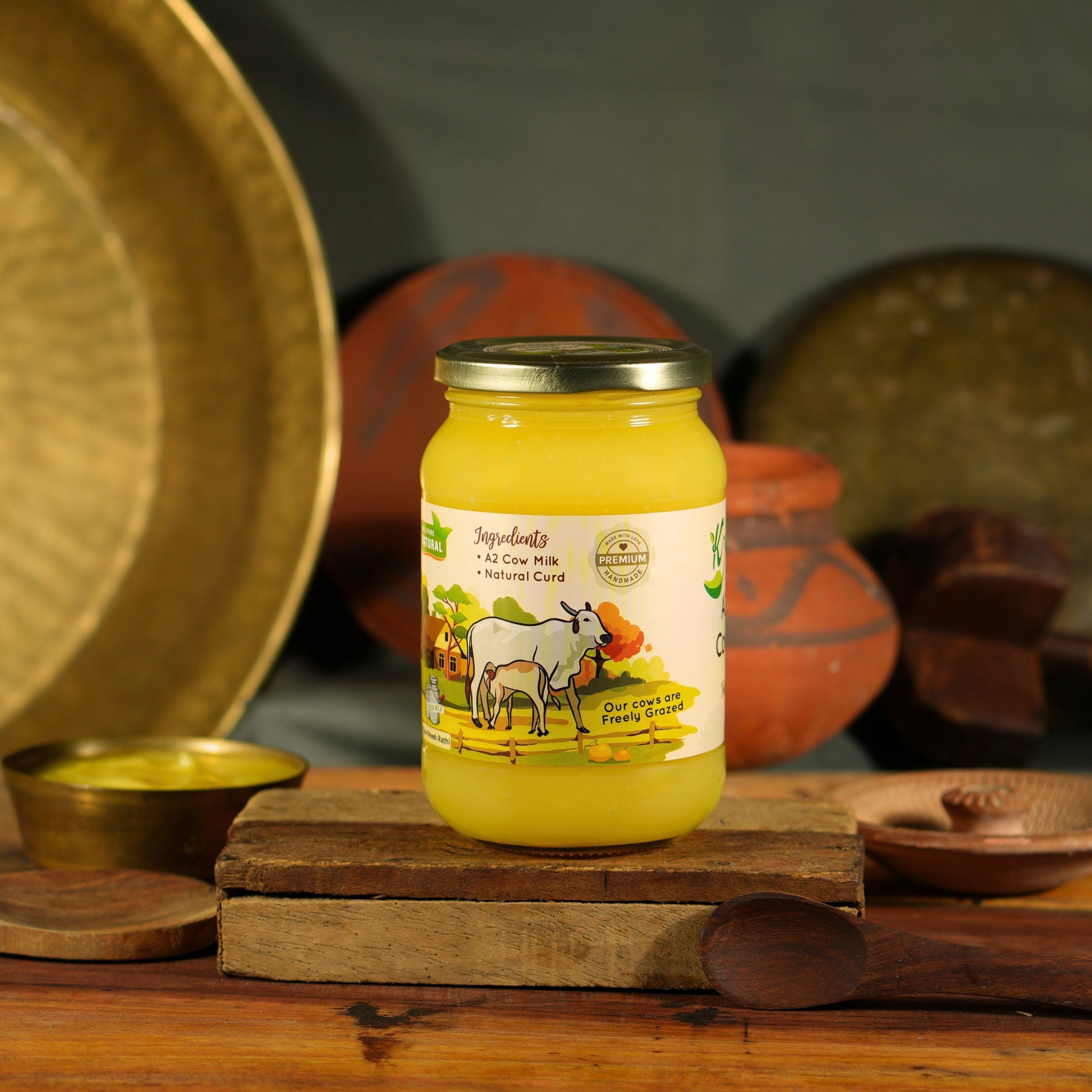 Kasutam A2 Desi Cow Bilona Ghee Kasutam
