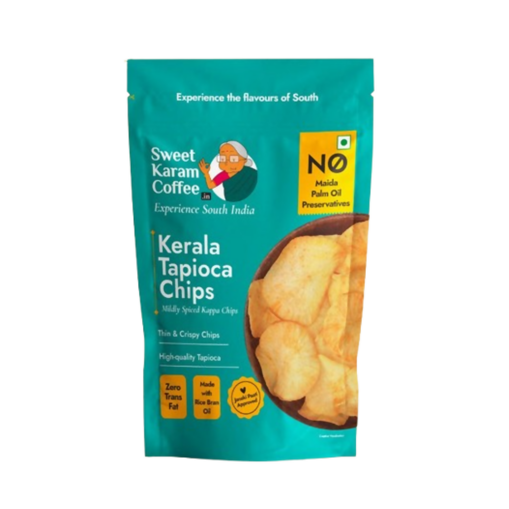 Sweet Karam Coffee Kerala Tapioca (Kappa) Chips - Safuron
