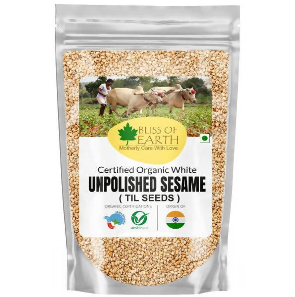 Bliss of Earth Unpolished Sesame Seeds - Safuron