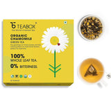 Teabox Organic Chamomile Green Tea Bags Teabox