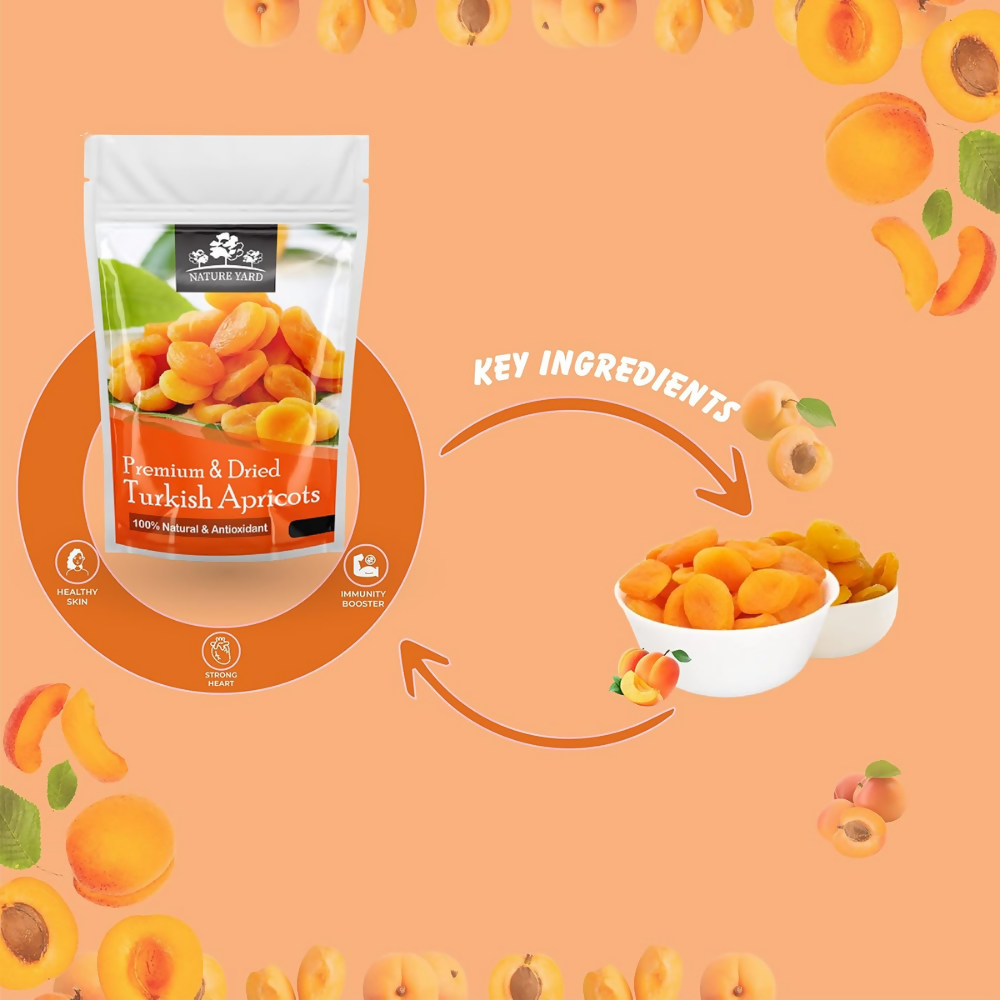 Nature Yard Premium Turkish Sun Dried Apricots Nature Yard