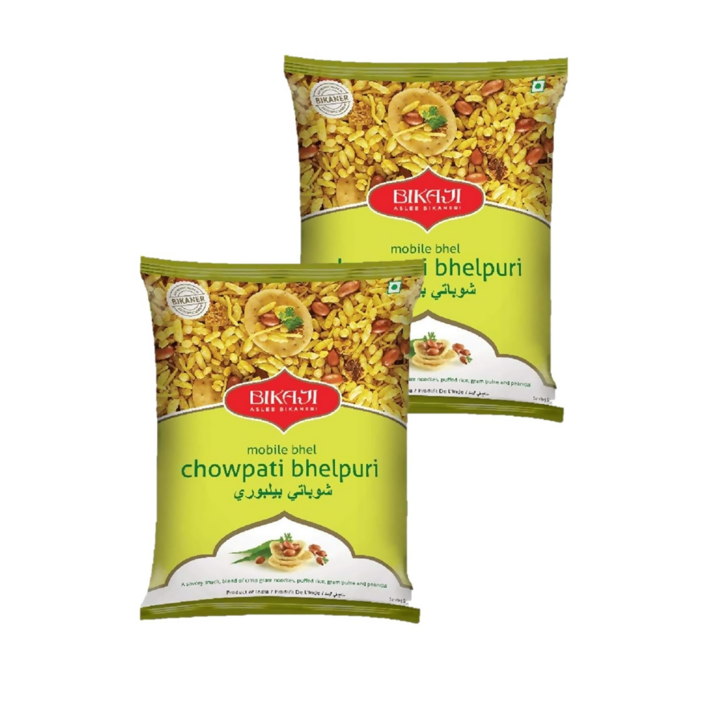 Bikaji Crispy Crunchy 100% Vegetarian Chowpati Bhelpuri - Dista