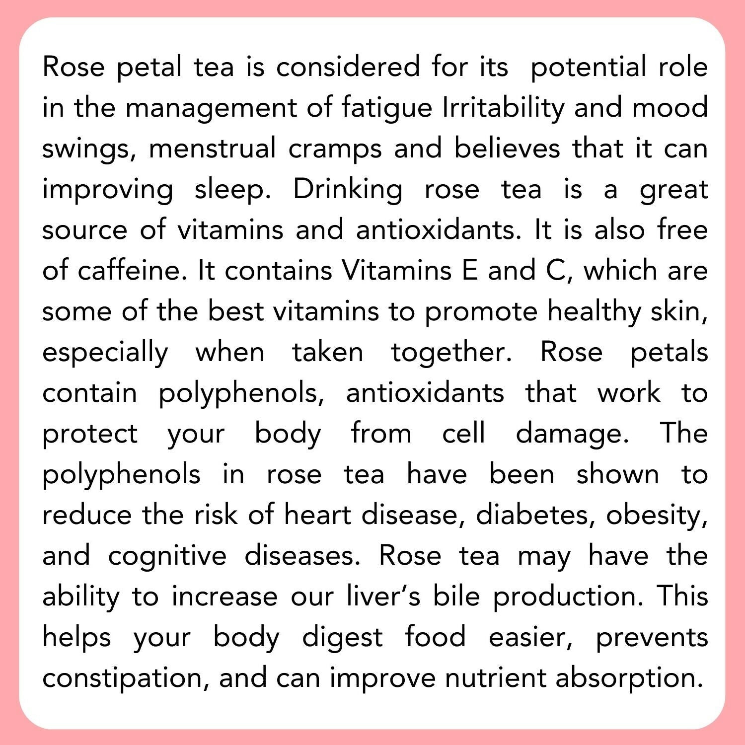 Satvi Wellness Rose Petal Flower Tea | Rose Petal Tea | Rose Flower Drink Mix | Herbal Tea Satvi Wellness