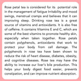 Satvi Wellness Rose Petal Flower Tea | Rose Petal Tea | Rose Flower Drink Mix | Herbal Tea Satvi Wellness