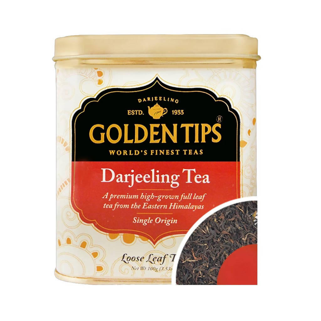 Golden Tips Darjeeling Tea - Tin Can - Safuron