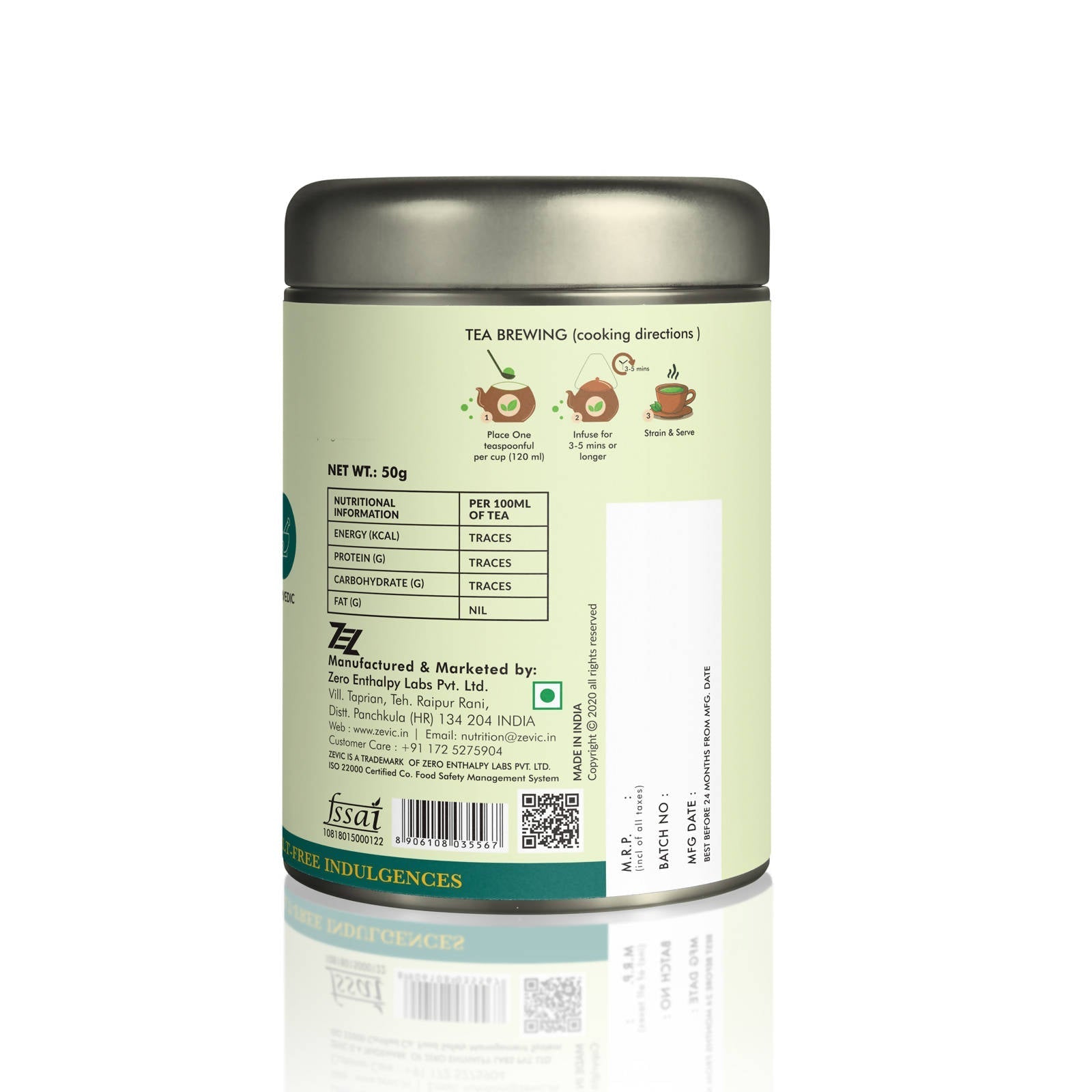 Zevic Chamomile Green Tea Zevic