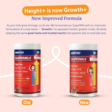 Gritzo Supermilk Height+ Health Drink For 13+Y Girls - Double Chocolate Gritzo