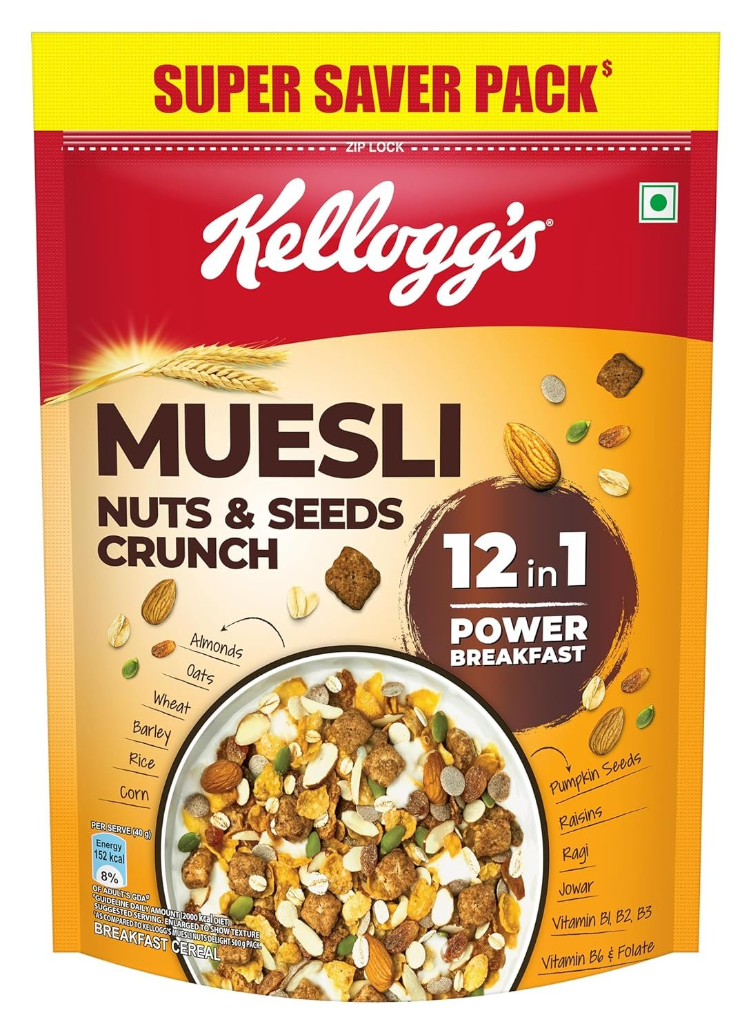 Kellogg's Muesli Nuts Delight Kellogg's