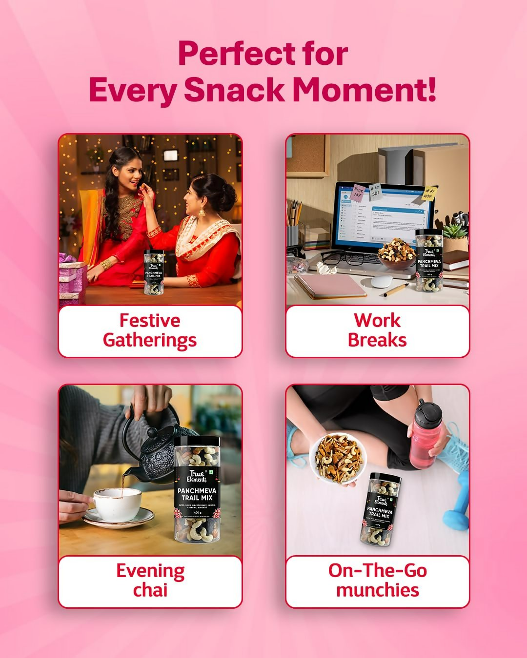 True Elements Panchmeva Dry Fruits Mix True Elements