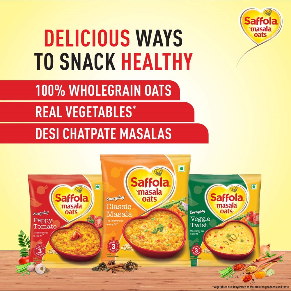 Saffola Masala Oats (Peppy Tomato) Saffola