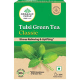 Organic India Tulsi Green Tea Classic 25 Tea bags - Safuron